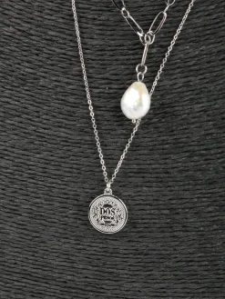 Rejena Collana donna in acciaio con strass