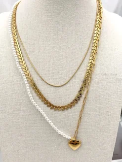 Rejena Collana donna in acciaio