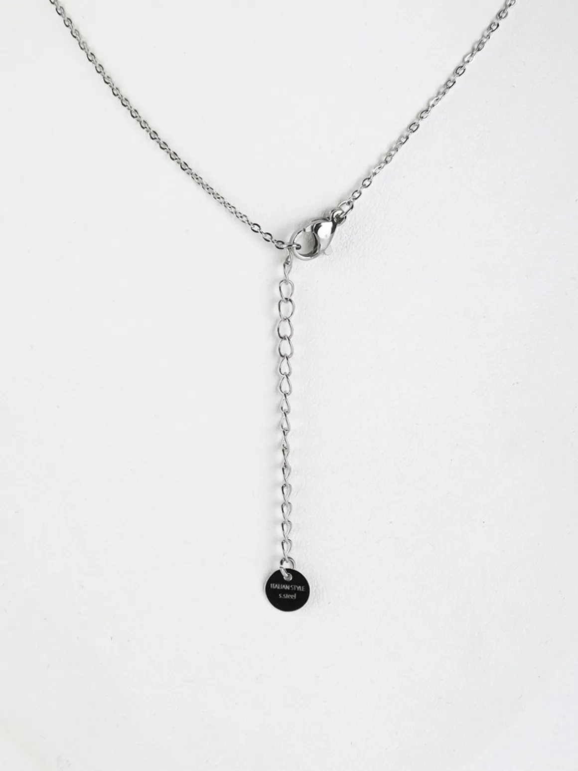 Rejena Collana donna in maglia sottile con charm renna