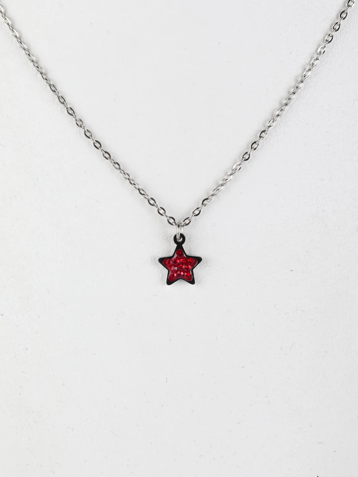 Rejena Collana sottile da donna con charm stella
