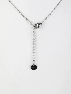 Rejena Collana sottile da donna con charm cappello di Natale