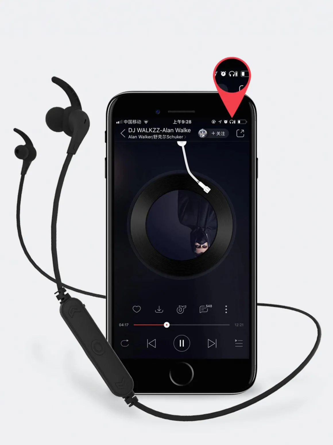 Remax Cuffie sportive wireless