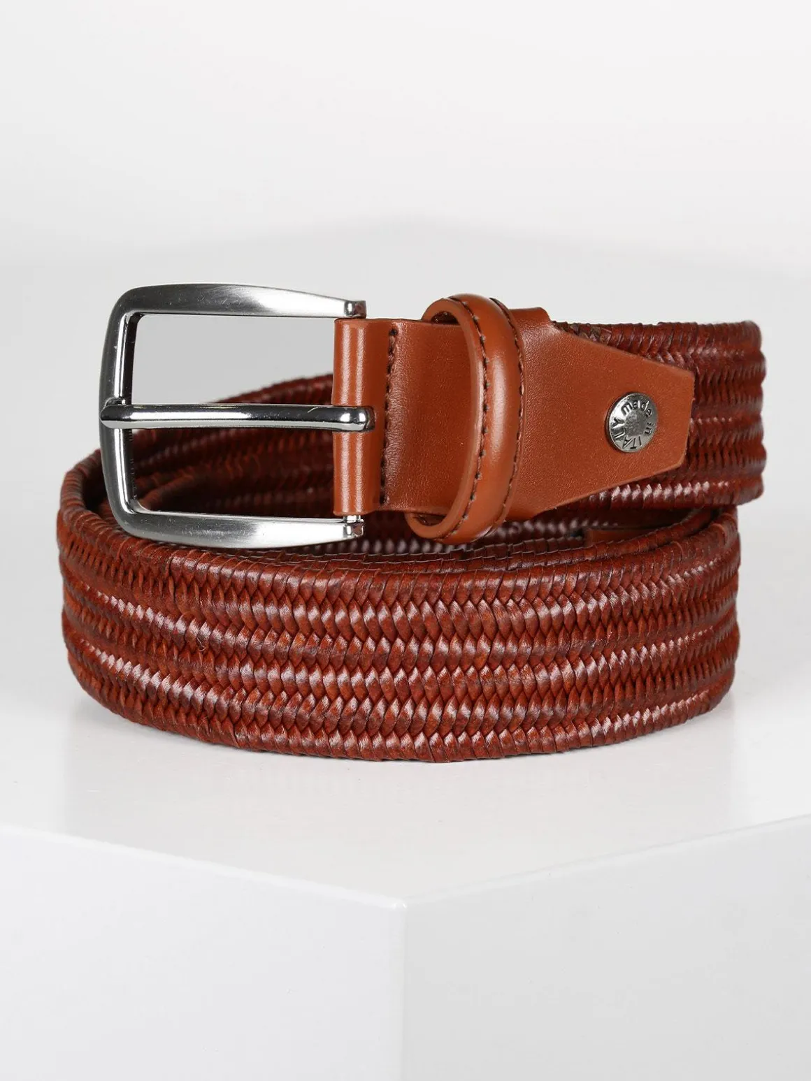 Renato Balestra Cintura in pelle intrecciata