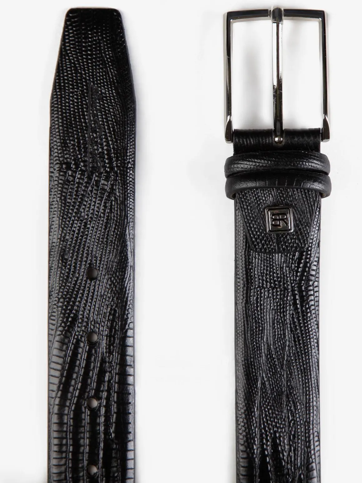 Renato Balestra Cintura in pelle effetto serpente
