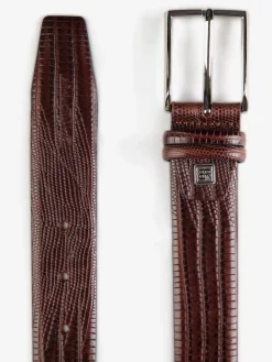 Renato Balestra Cintura in pelle effetto serpente