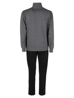 Renato Balestra Completo tuta da uomo 2 pezzi con felpa zip e pantaloni - antracite