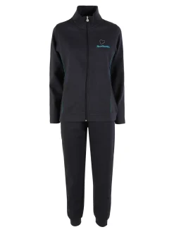 Renato Balestra Completo tuta donna 2 pezzi con felpa e pantaloni - blu scuro