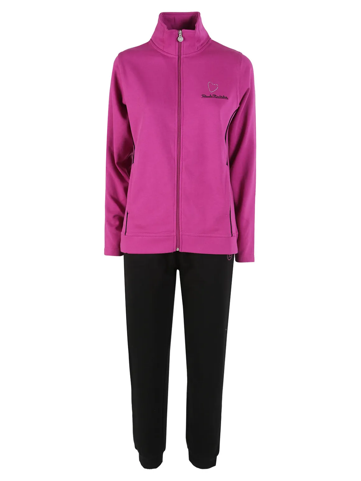 Renato Balestra Completo tuta donna con felpa e pantaloni - fucsia