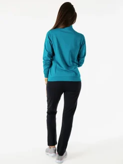 Renato Balestra Completo tuta 2 pezzi full zip in cotone - ottanio