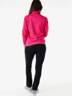Renato Balestra Completo tuta 2 pezzi full zip in cotone - fucsia