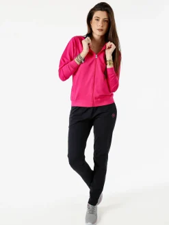 Renato Balestra Completo tuta 2 pezzi full zip in cotone - fucsia
