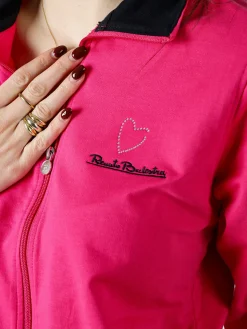 Renato Balestra Completo tuta 2 pezzi full zip in cotone - fucsia