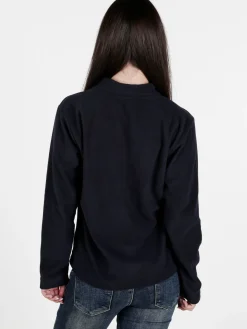 Renato Balestra Felpa donna in pile a mezza zip