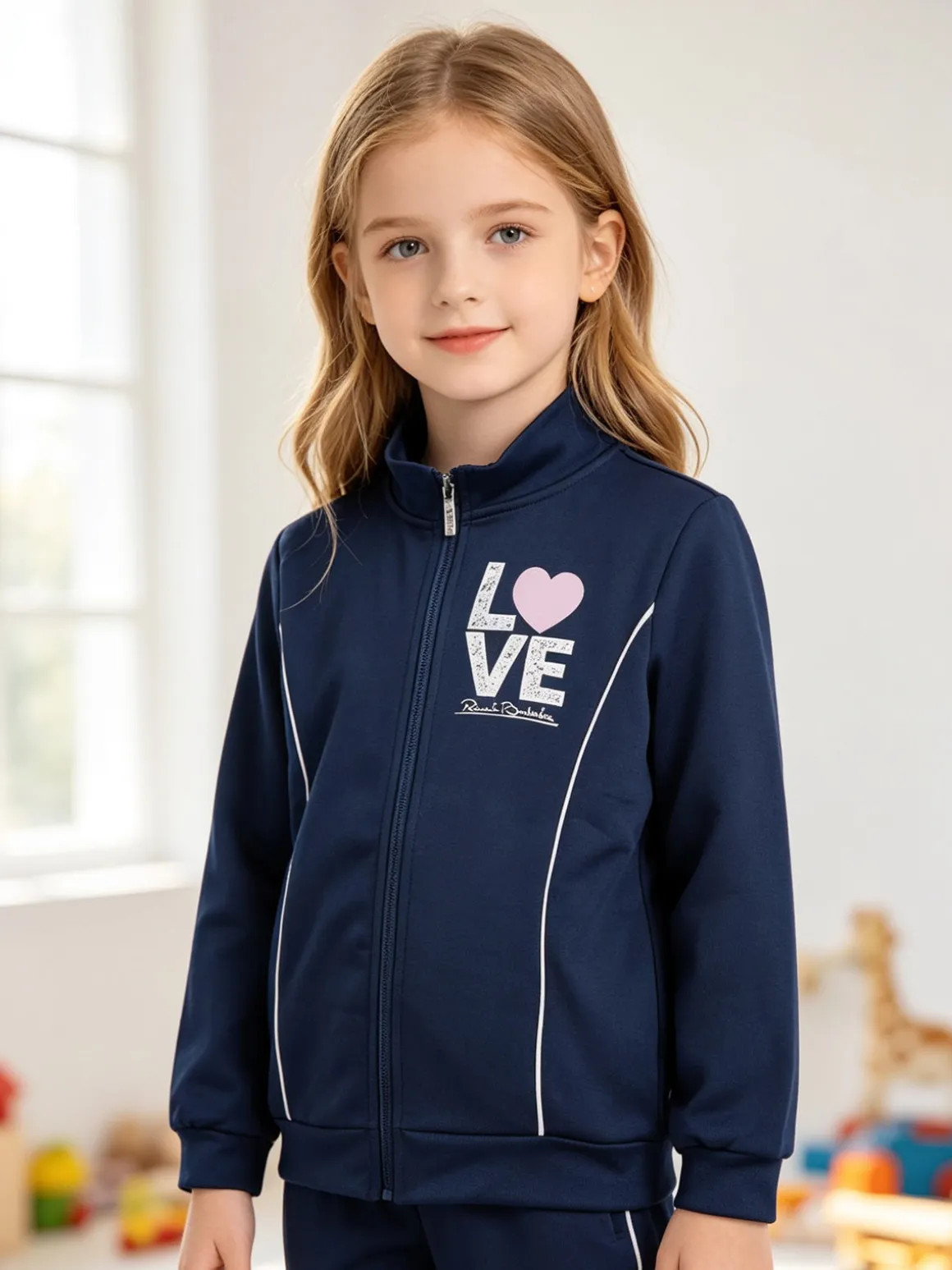 Renato Balestra Felpa pesante da ragazza full zip