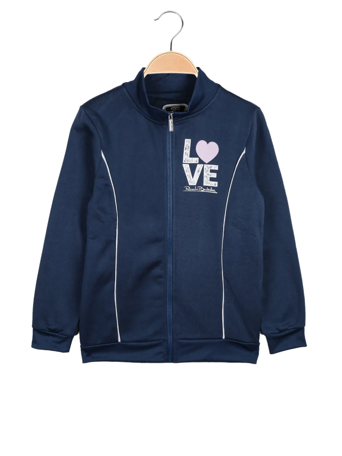 Renato Balestra Felpa pesante da ragazza full zip