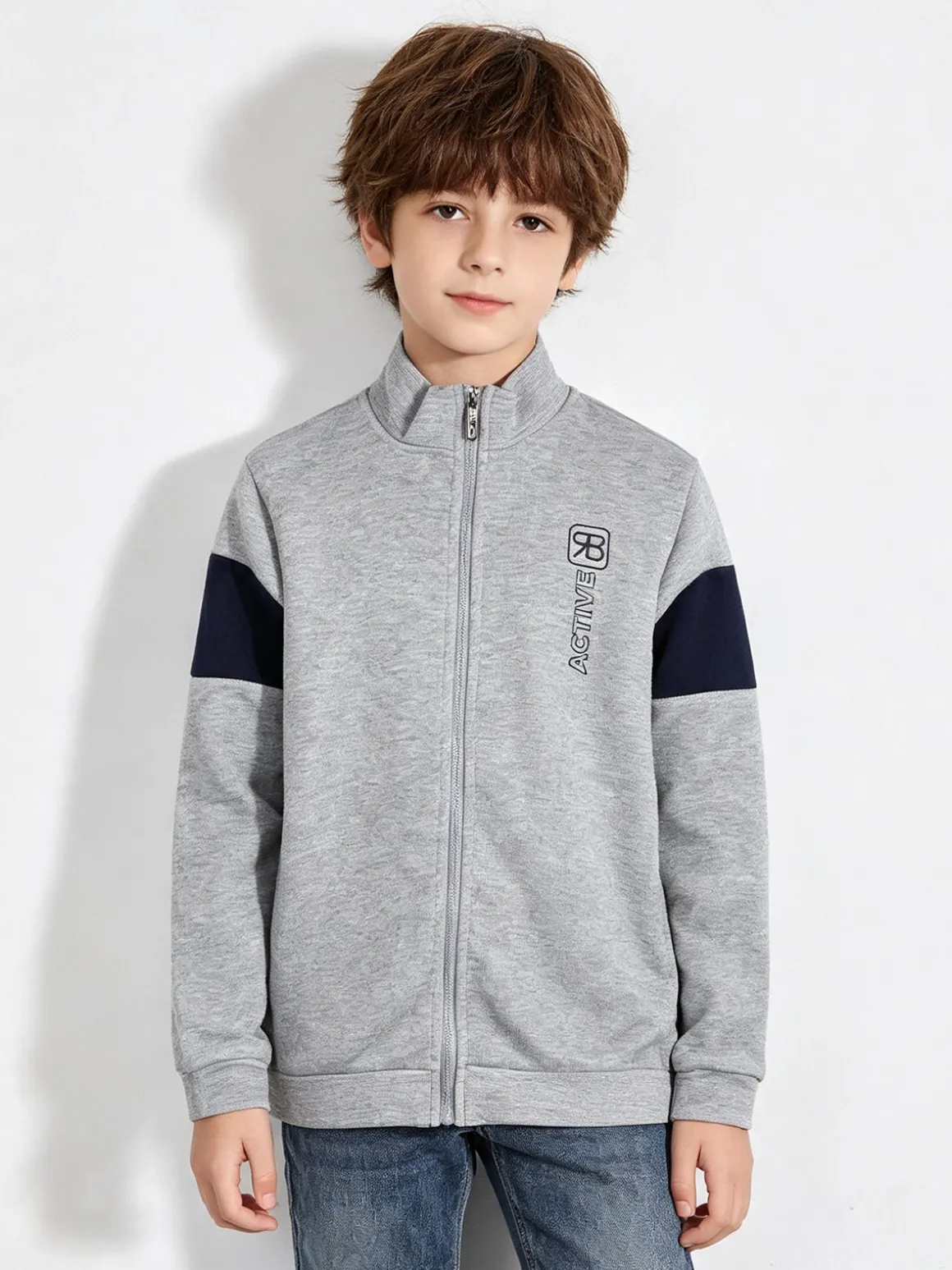 Renato Balestra Felpa pesante da ragazzo full zip