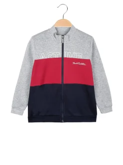 Renato Balestra Felpa pesante da ragazzo full zip
