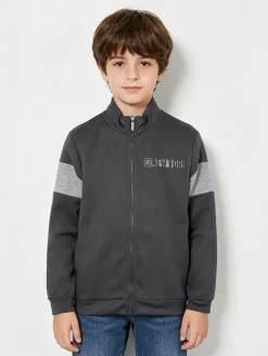 Renato Balestra Felpa pesante da ragazzo full zip