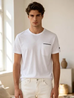 Renato Balestra T-shirt manica corta uomo con taschino