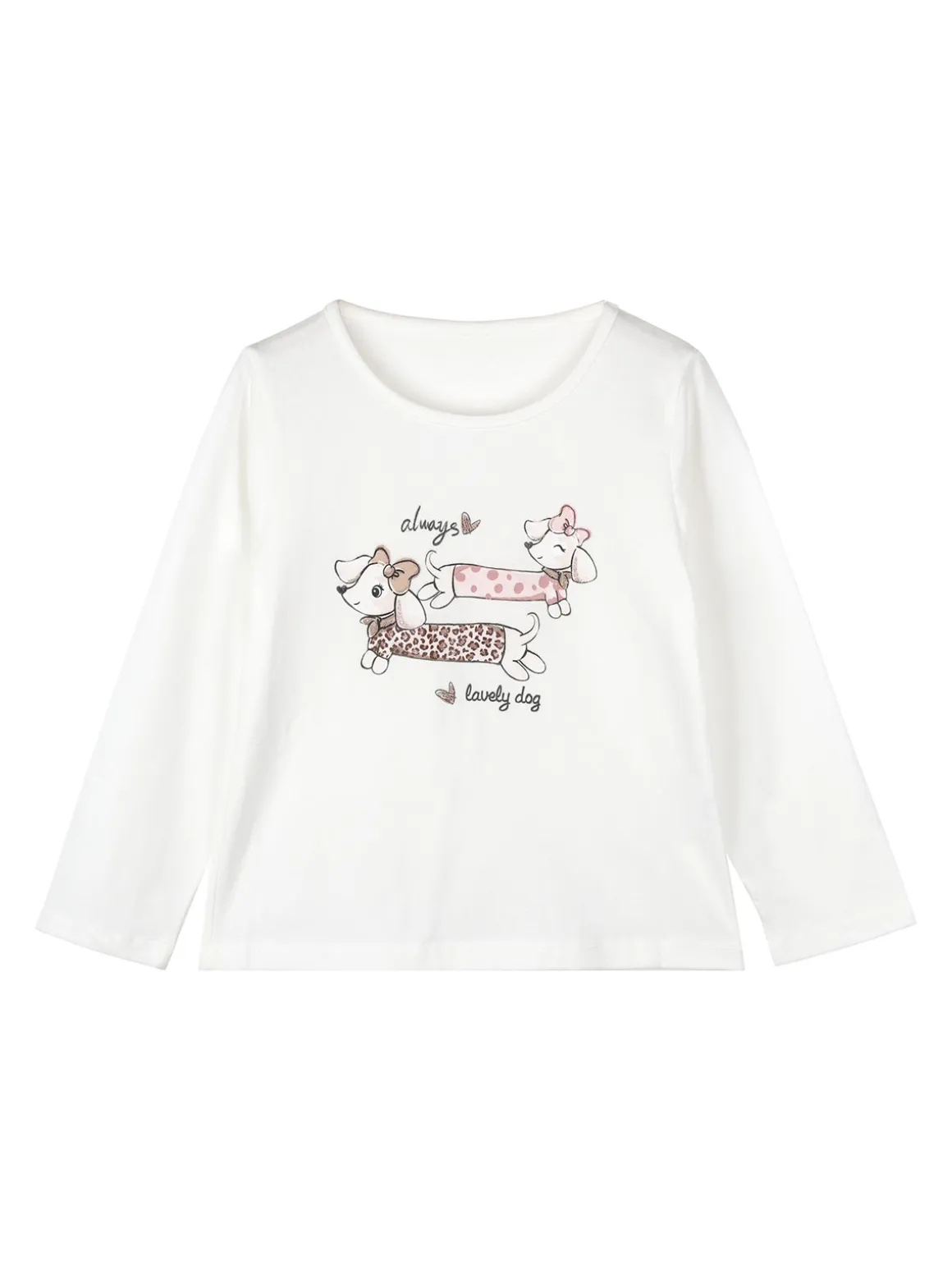 Re Panda Completo 3 pezzi da bambina con cappuccio e zip - bianco