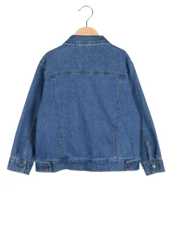 Re Panda Giacca in jeans da bambino - blu