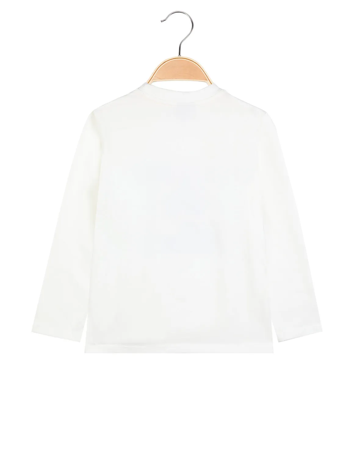 Re Panda T-shirt manica lunga da bambino con stampa