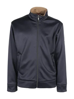 Rifle Felpa giacca da uomo con cappuccio e zip - nero
