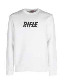 Rifle Felpa girocollo pesante da uomo