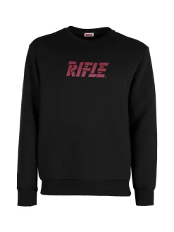 Rifle Felpa girocollo pesante da uomo