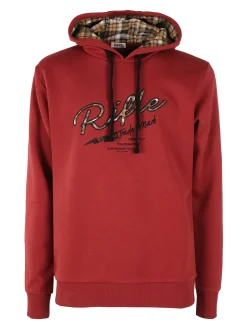 Rifle Felpa invernale da uomo con cappuccio - cammello