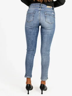 Rifle Jeans donna slim fit con spacco finale - jeans