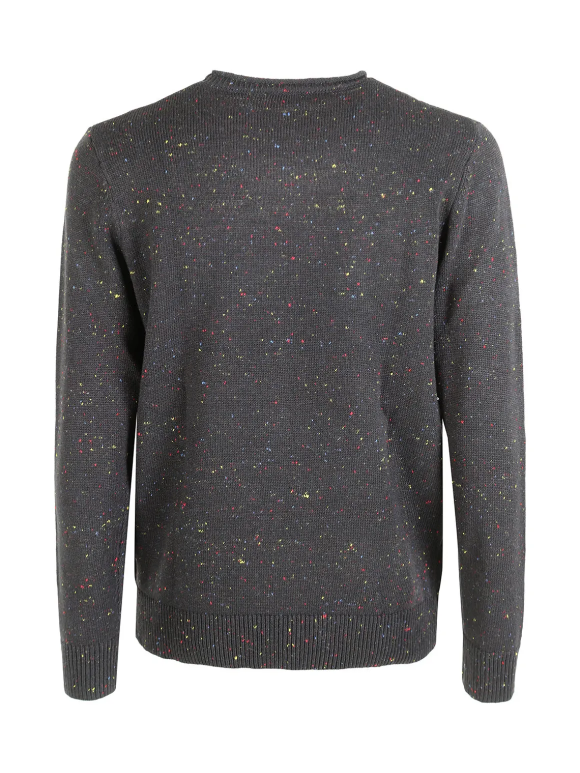 Rifle Maglione girocollo da uomo misto lana - nero