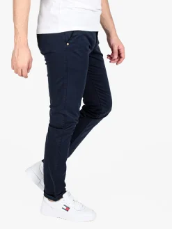 Rifle Pantaloni da uomo in cotone con risvolto finale