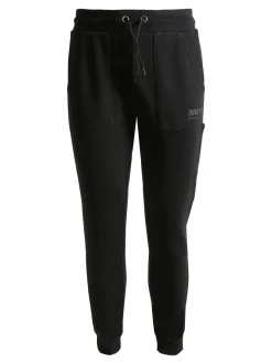 Rifle Pantaloni tuta da uomo con polsini - nero