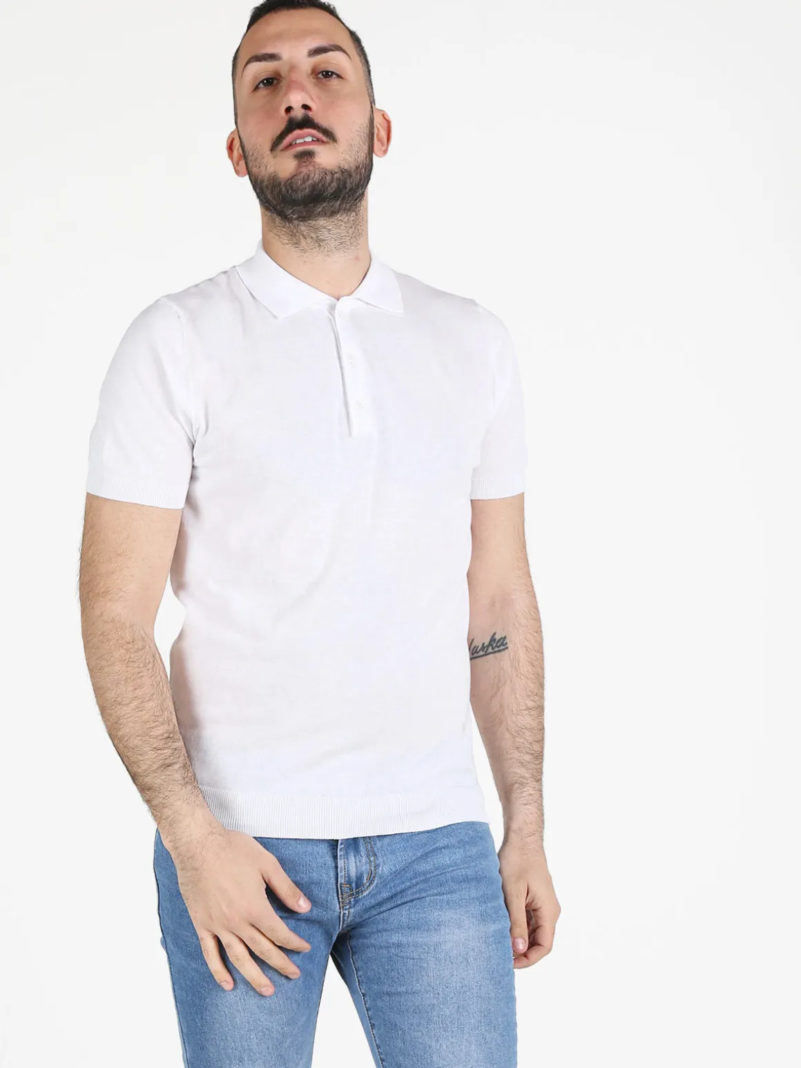 Rifle Polo da uomo in cotone