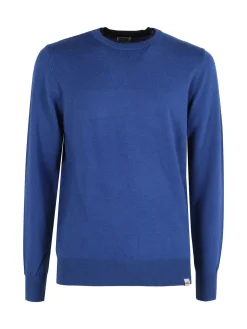 Rifle Pullover girocollo in maglia da uomo misto lana