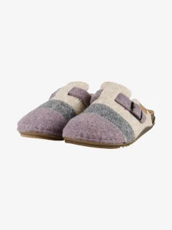 Riposella Pantofole donna in feltro con cinturino