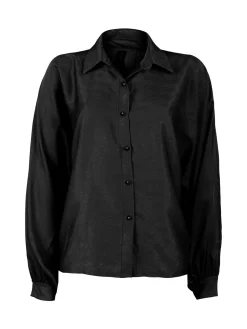 Rlinea Camicia donna oversize con maniche a pipistrello