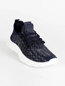 Roccobarocco Sneakers sportive uomo in tessuto