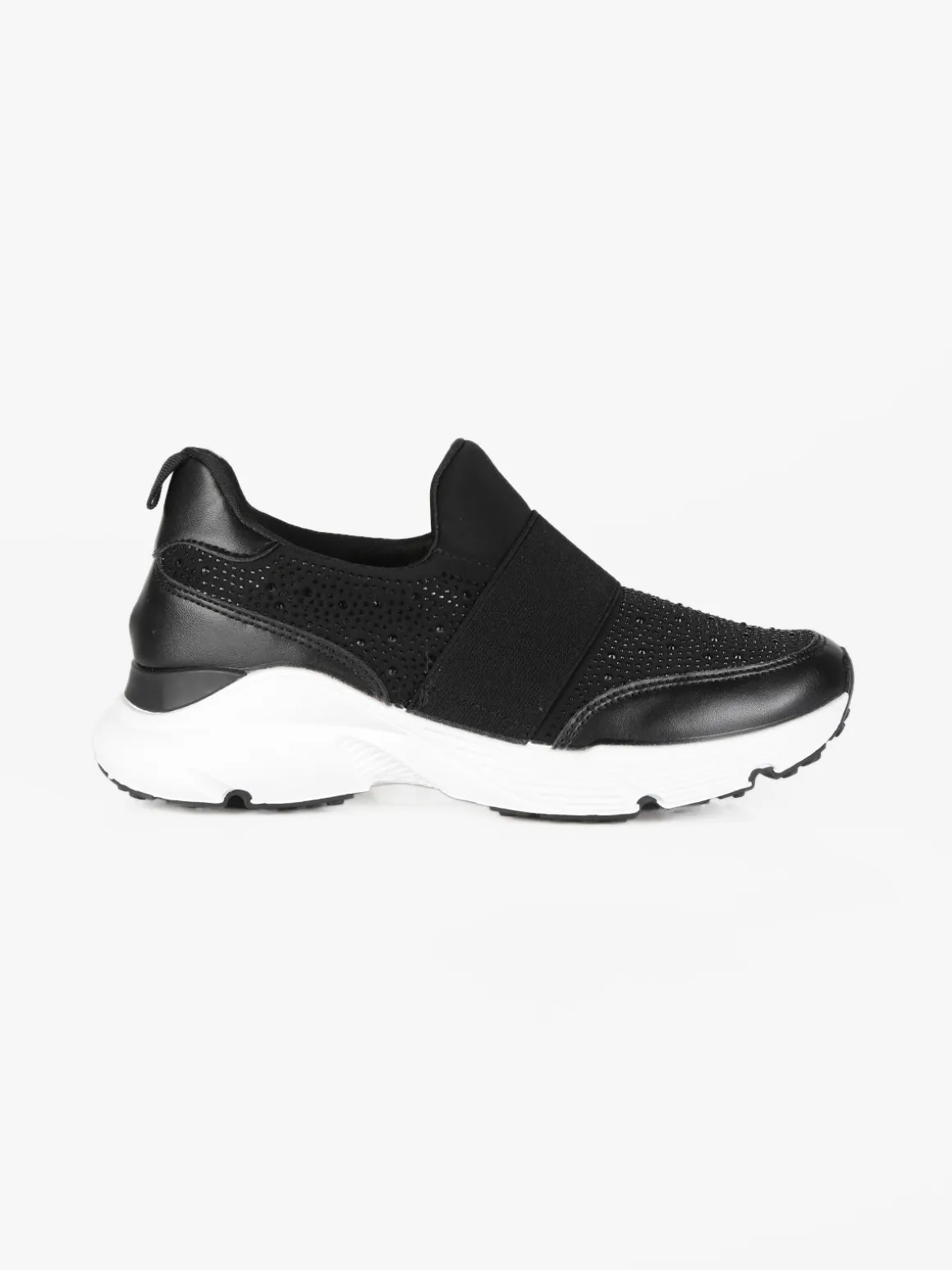 Romanciaga Sneakers slip on con strass