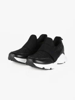 Romanciaga Sneakers slip on con strass