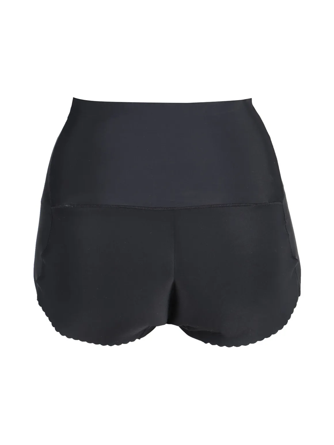 Rosa Junio Slip donna a vita alta con effetto push-up e forma glutei imbottiti