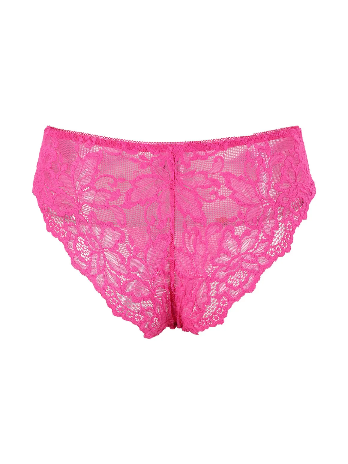 Rosa Junio Slip donna in pizzo - fucsia