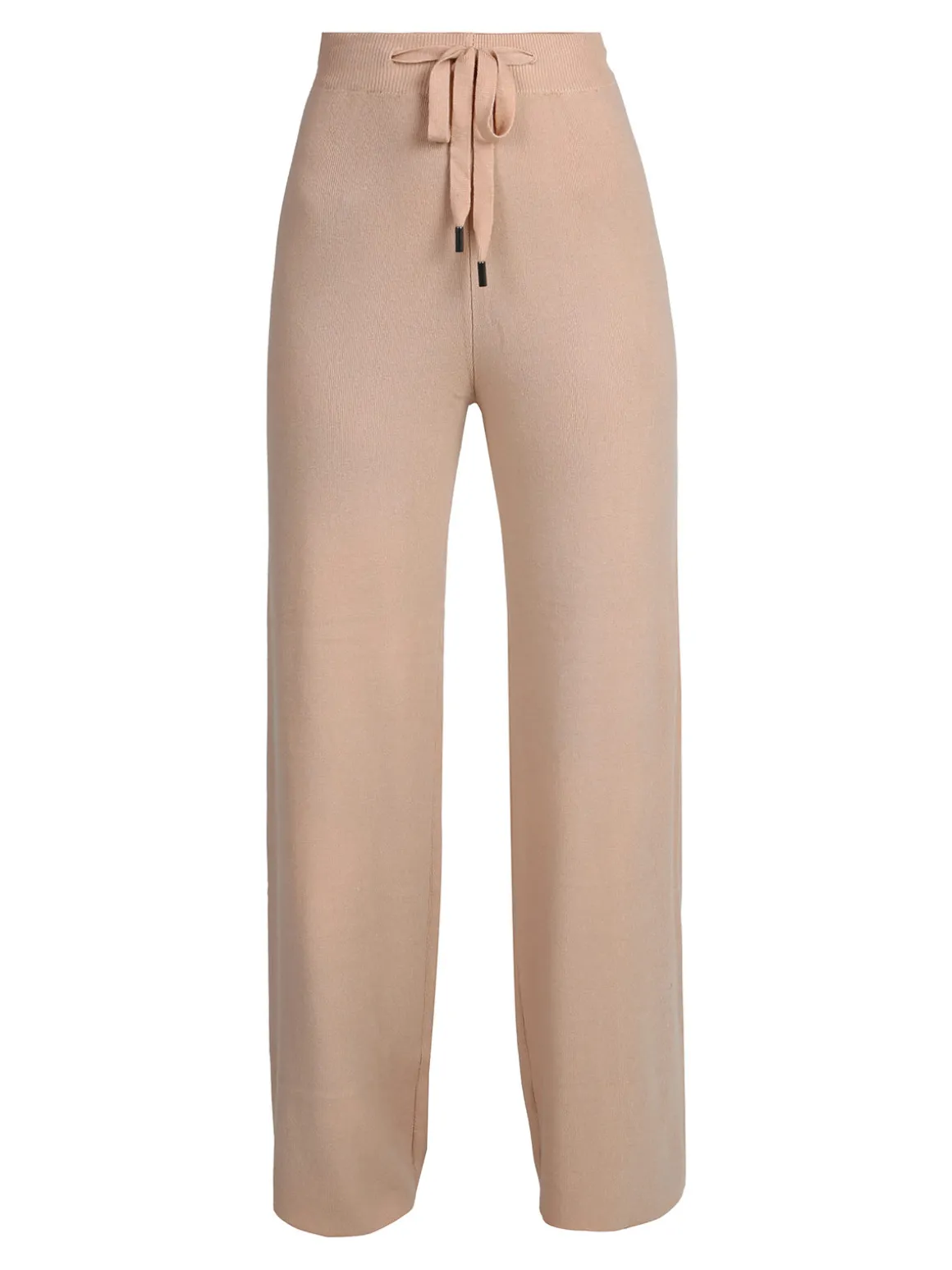 Rossamiss Pantaloni donna in maglia con coulisse - nudo