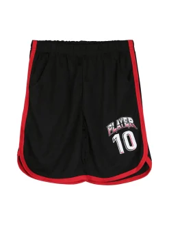 Run Boy Completo corto da ragazzo sportivo con t-shirt e bermuda - rosso