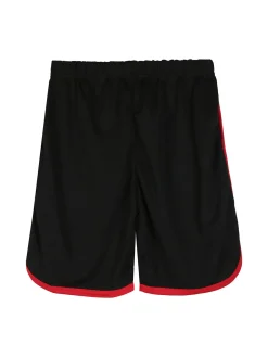 Run Boy Completo corto da ragazzo sportivo con t-shirt e bermuda - rosso
