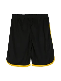 Run Boy Completo corto da ragazzo sportivo con t-shirt e bermuda - giallo