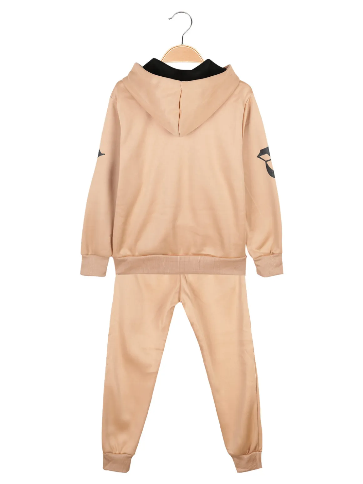 Run Boy Completo tuta da bambino 2 pezzi con cappuccio e zip