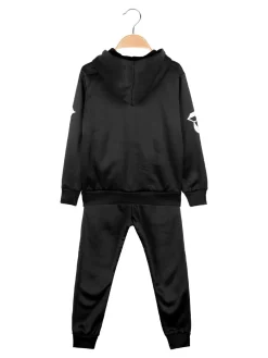 Run Boy Completo tuta da bambino 2 pezzi con cappuccio e zip