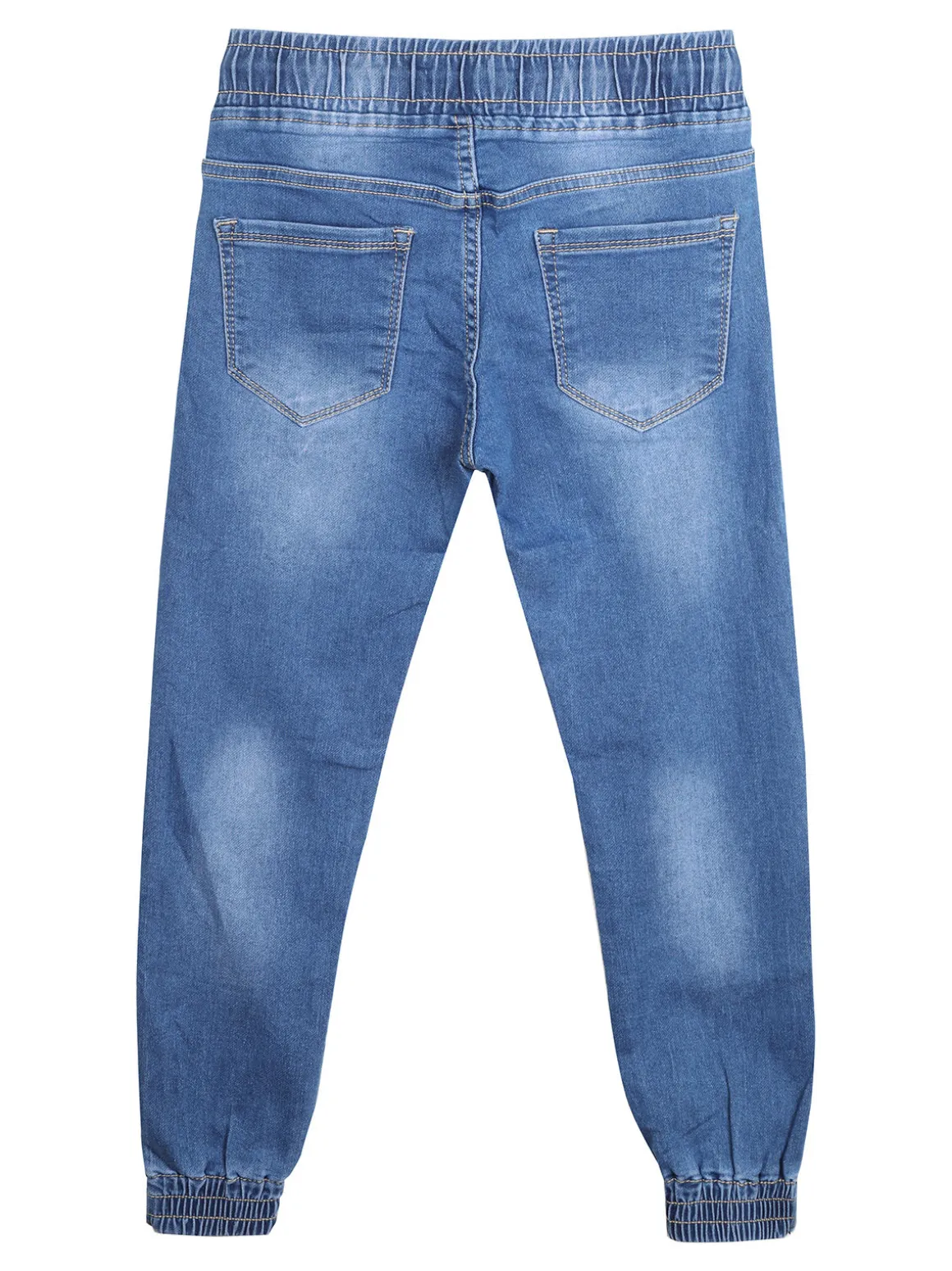 Run Boy Jeans da bambino con coulisse e polsini